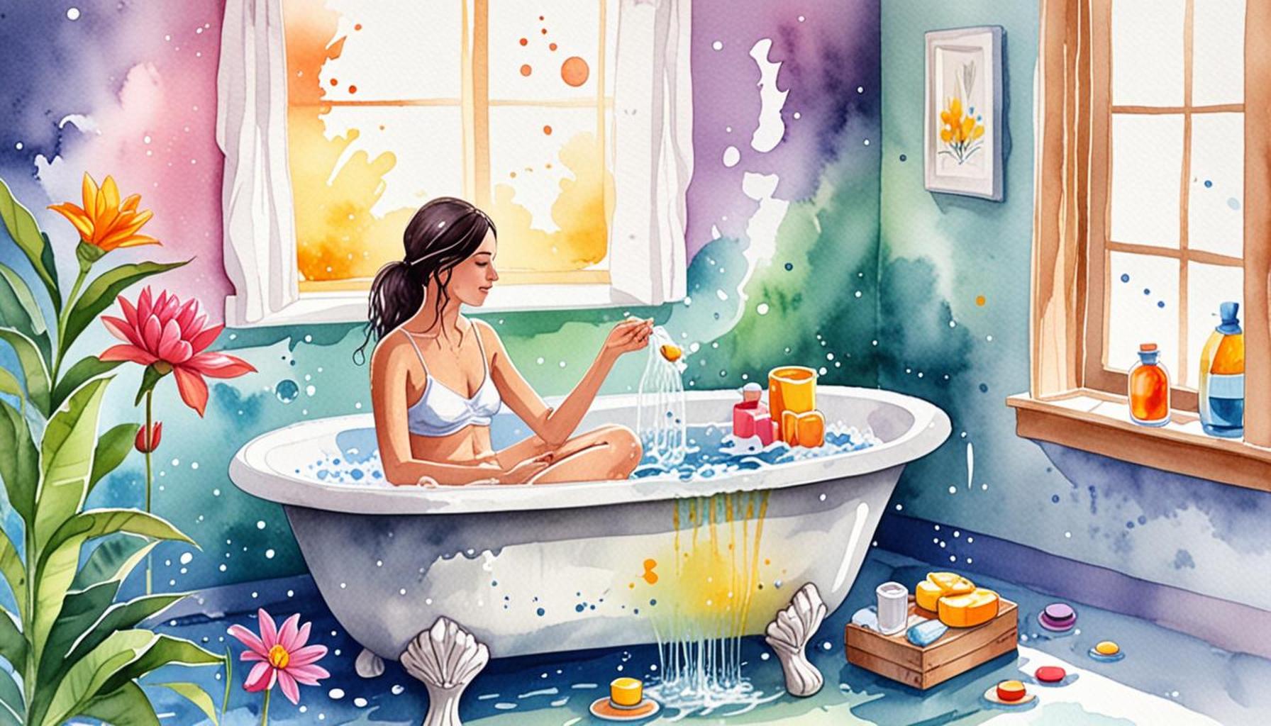 The Influence of Meditation on Bathing in Emotional Regulation