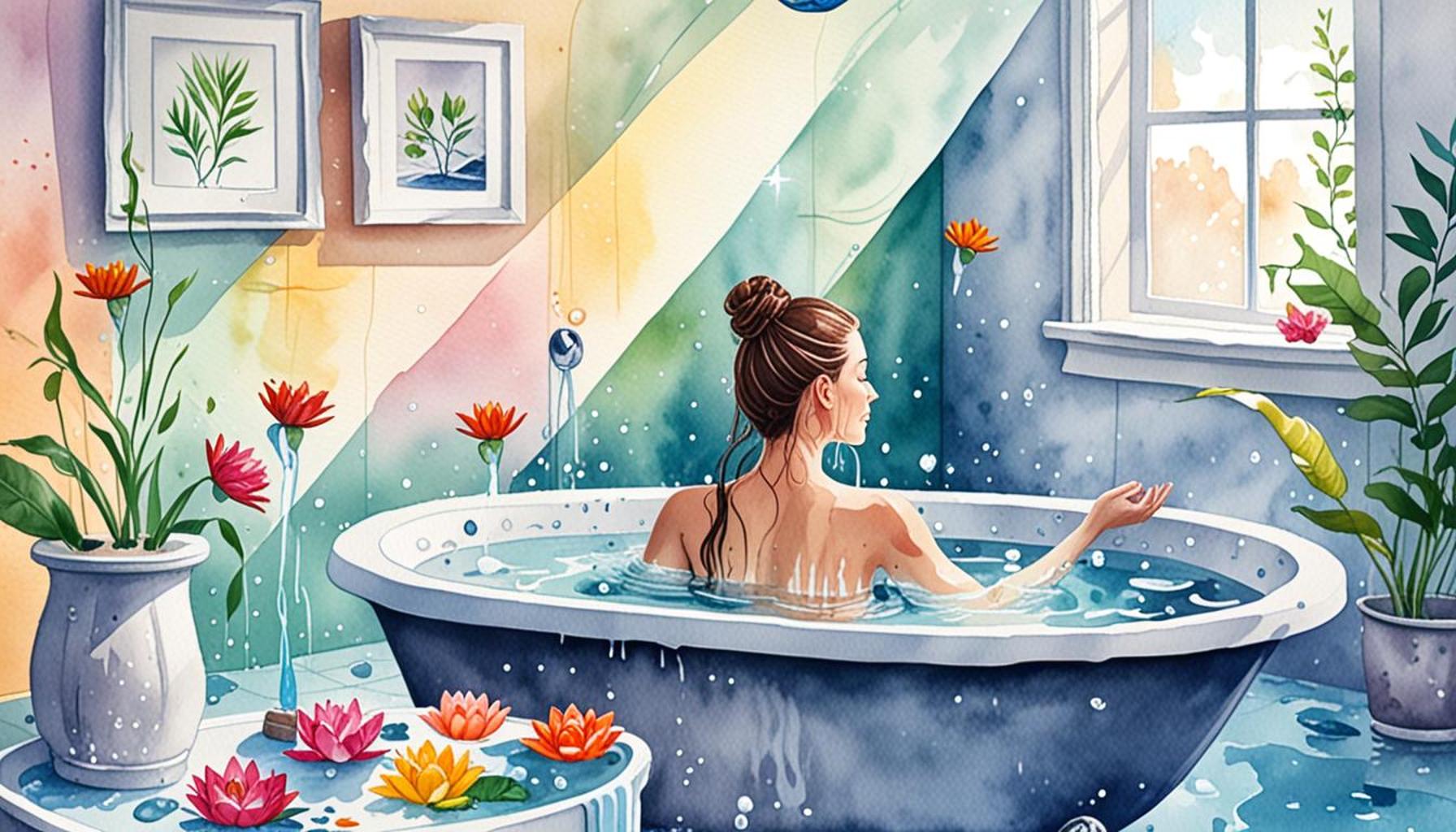 The Art of Meditating in the Bath: How Water Enhances Relaxation