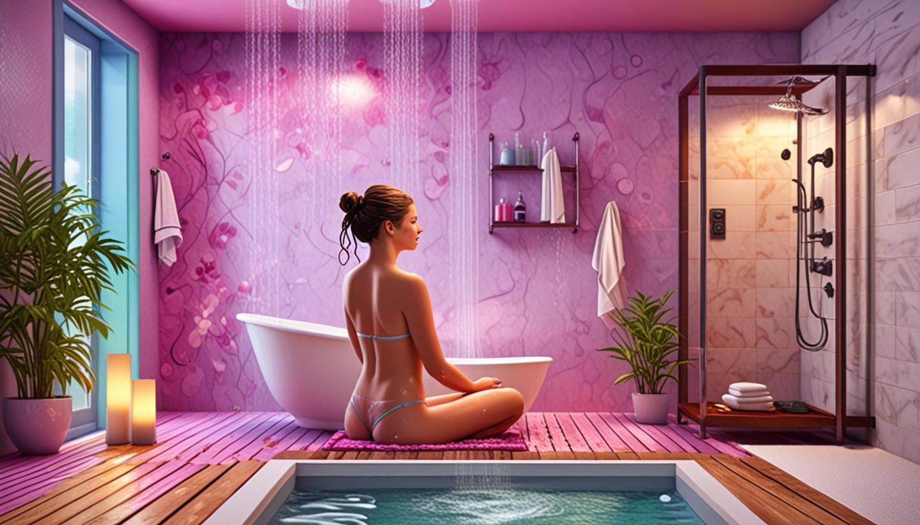 Integration of Aromatherapy in Shower Meditation: Creating a Relaxation Environment