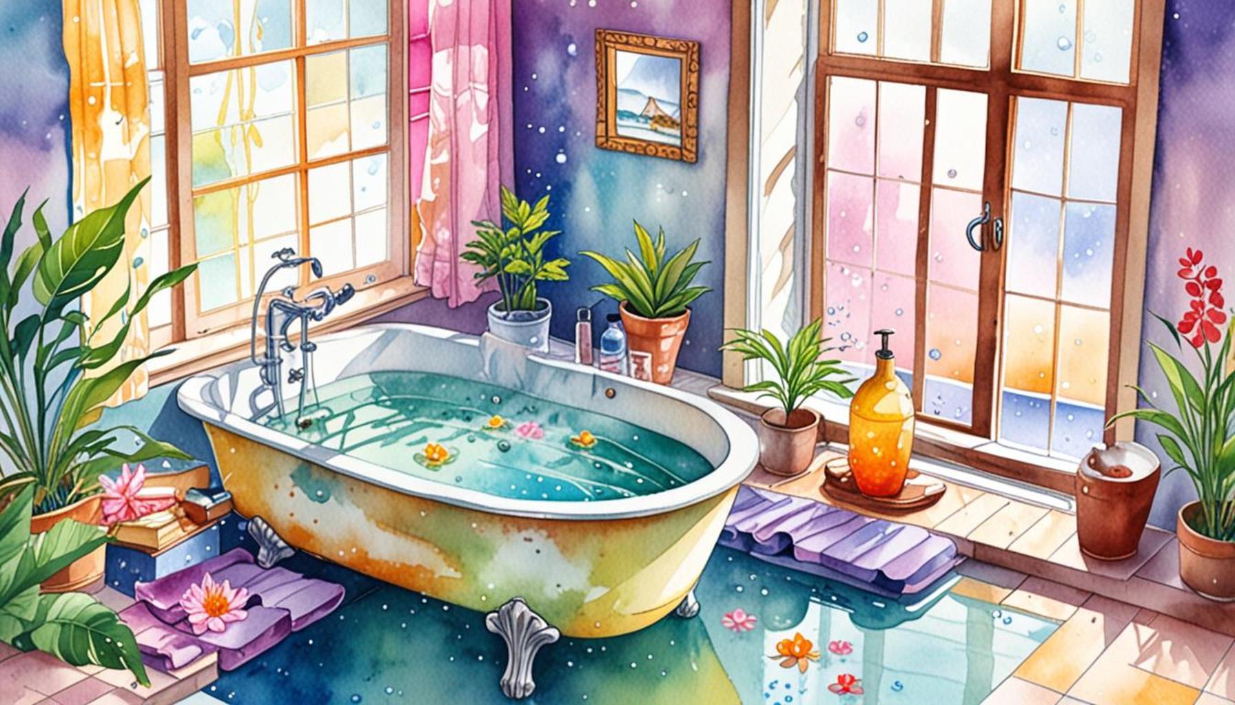 The Bath as a Sanctuary: Exploring Meditation for Spiritual Connection and Mental Clarity