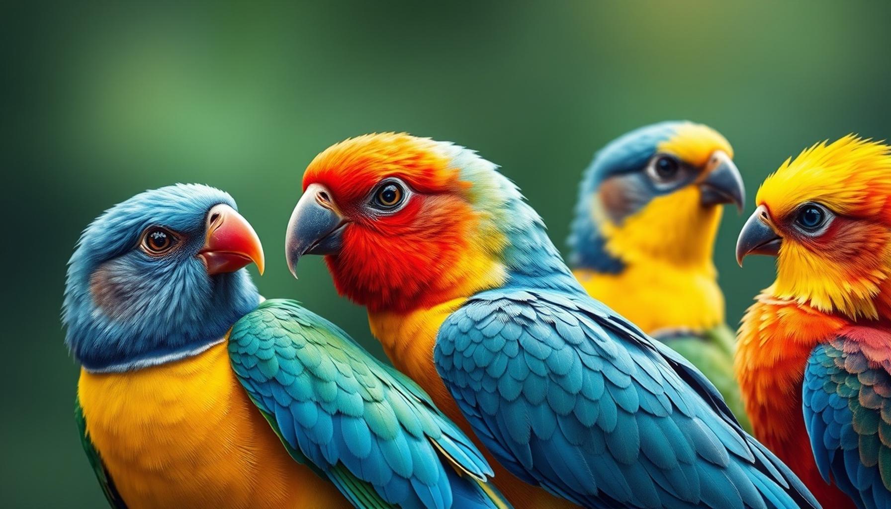 The diversity of pet birds: how to choose the right species for your home